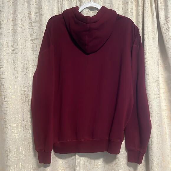 Fashion Touch by K. Limited Edition Maroon NYC Love Hoodie Women's Size Large !! - Picture 2 of 8